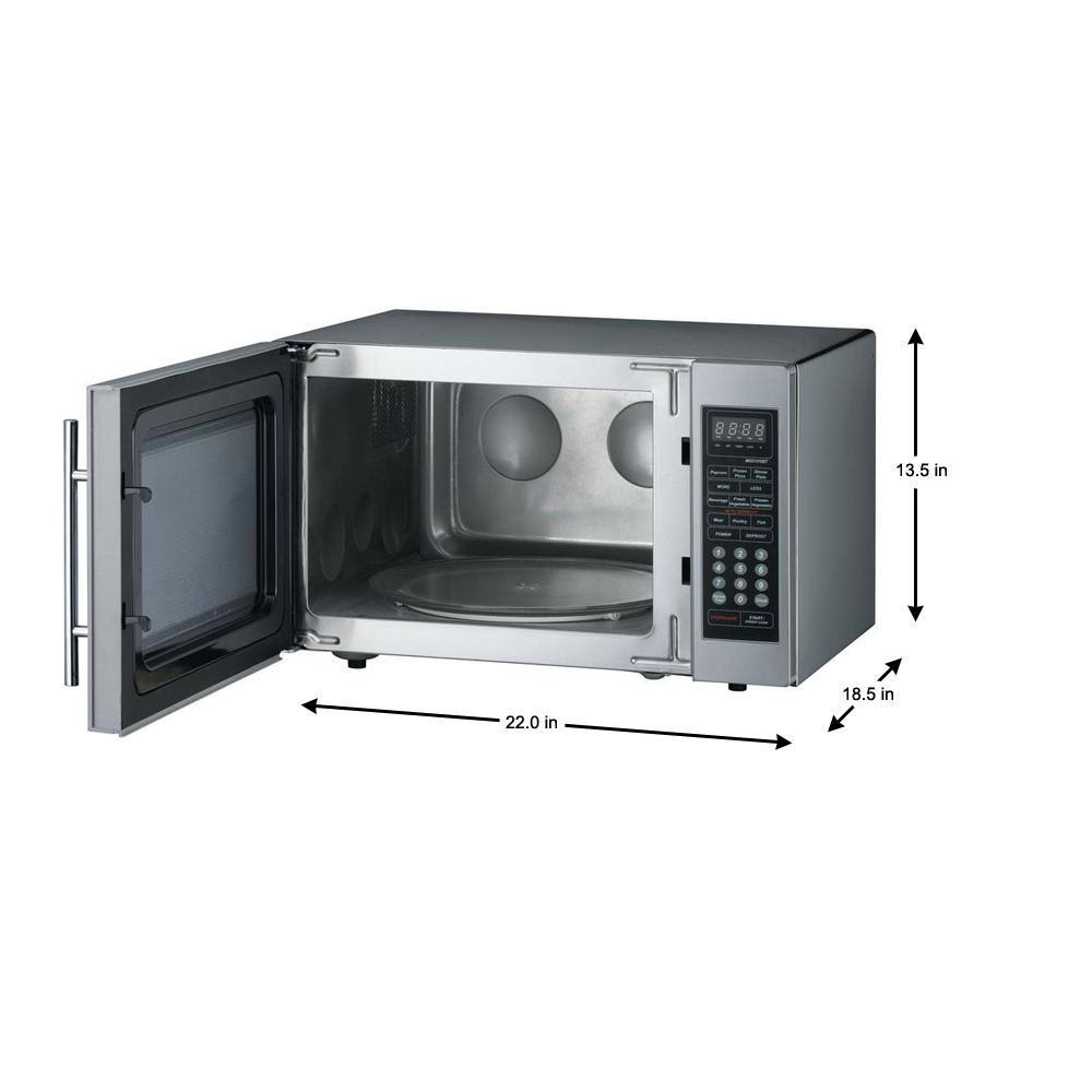 0.9 Cu. ft. Stainless Steel Countertop Microwave M32208