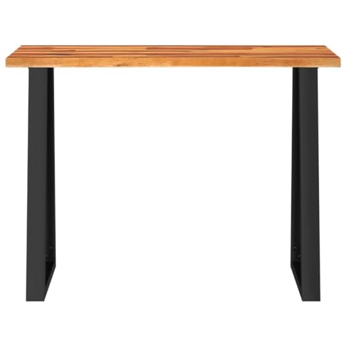 Solid Wood Acacia Console Table with Live Edge H2792