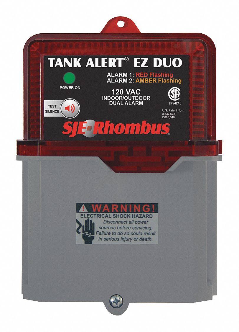 Dual Level Alarm 120VAC with 15 ft. Open Mechanical Float Switch M5292