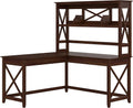 L Shaped Desk with Hutch V292354