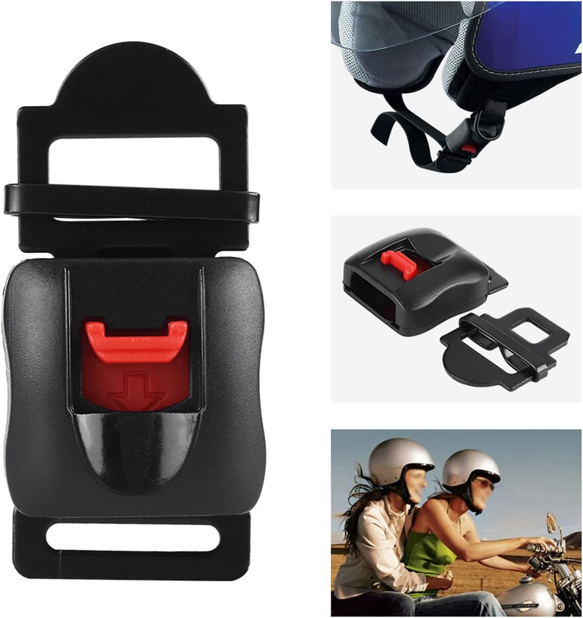 5pcs Motorcycle Helmet Speed Clip Chin Strap Buckle Z253