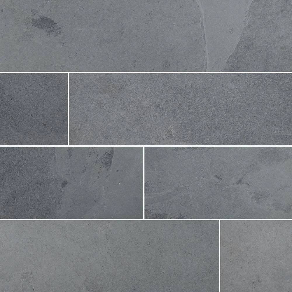 6 in. x 24 in. Gauged Slate Floor and Wall Tile K80531