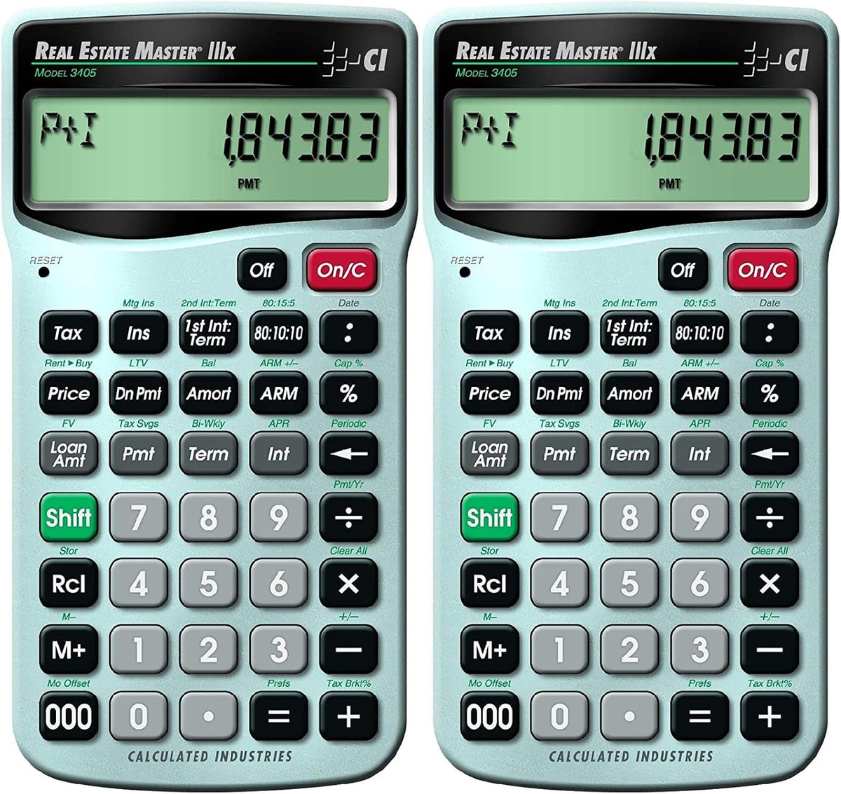 Real Estate Finance Calculator D782137