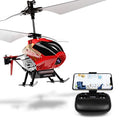 Mini RC Helicopter with Camera (Red) L990465