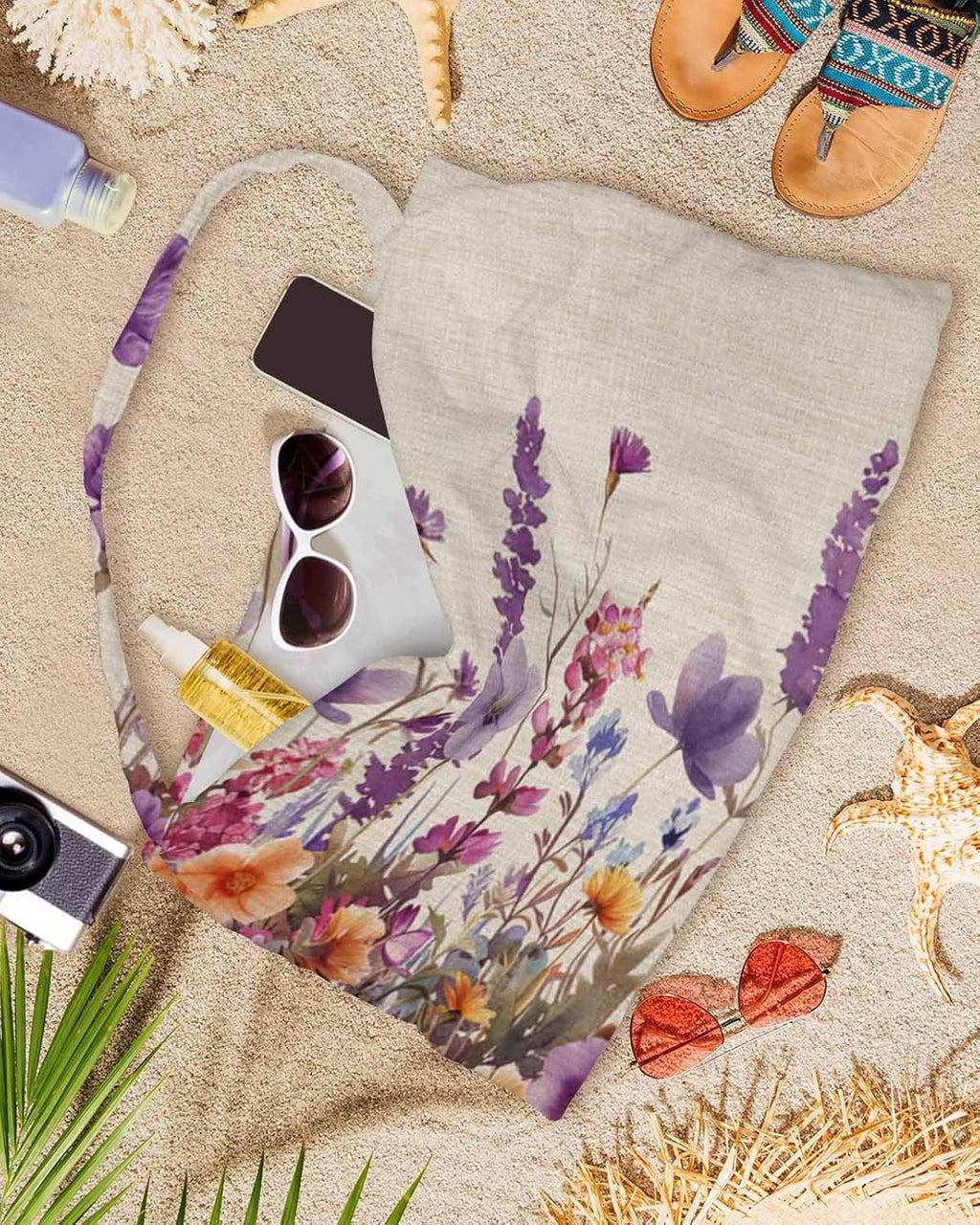 Beach Chair Cover with Side Pockets, 1 PCS C95369