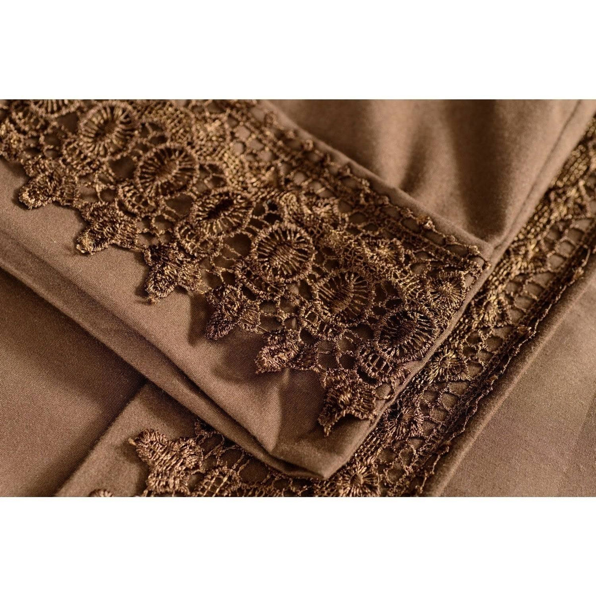 California King Brown Extra Deep Pocket Sheet U1218