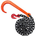 3/8 inch x 6 Foot Grade 80 Tow Chain with Forged Long J Hook I69433