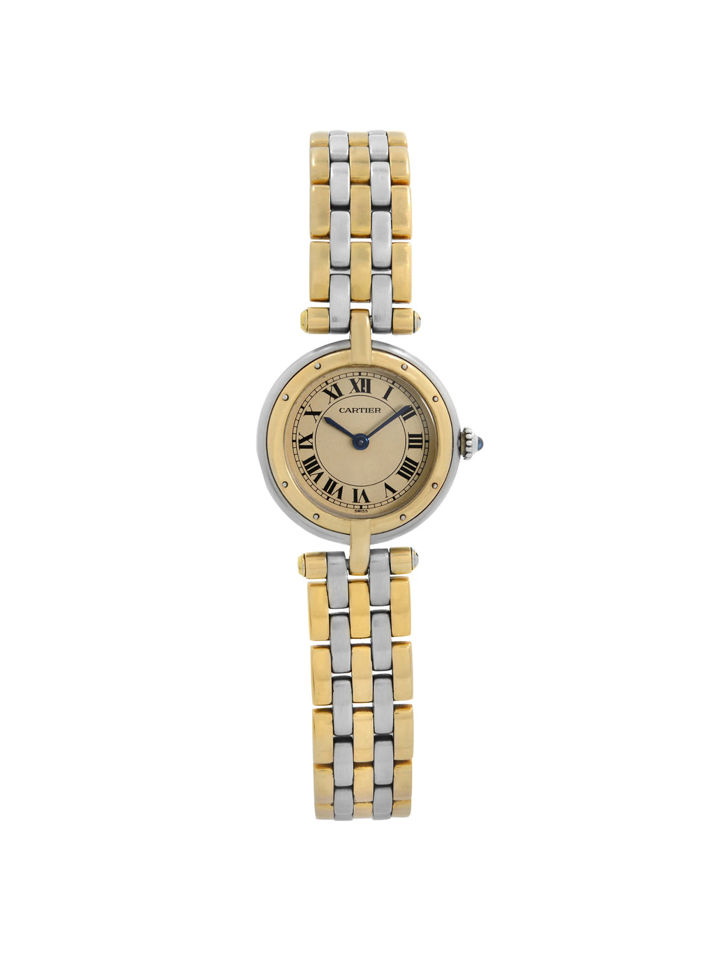 18k Gold Steel Champagne Dial Ladies Watch C667889