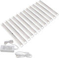 White 12 Panels 12 inch LED Dimmable Under Cabinet Lighting Kit R4342
