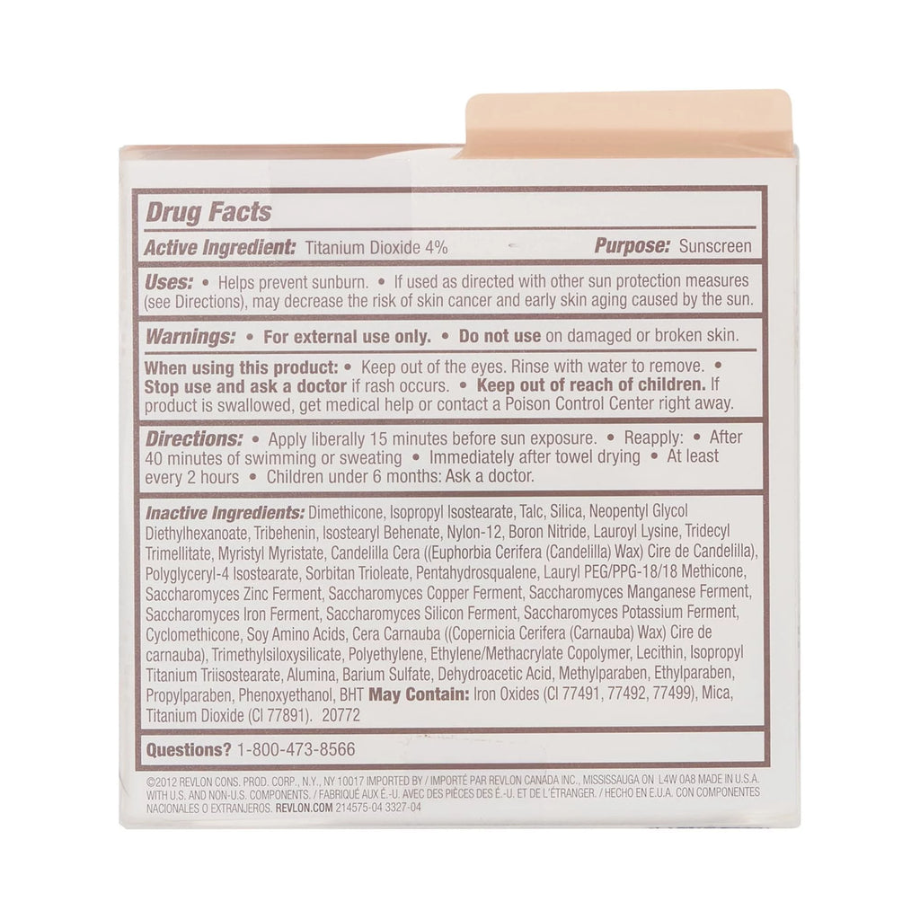 010 Natural Tan 0.35 oz Compact Makeup T261850