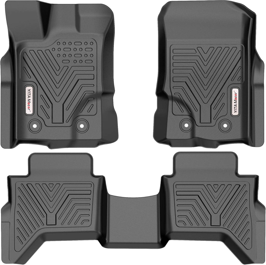 Black TPE Floor Mats 1st & 2nd Row R191685