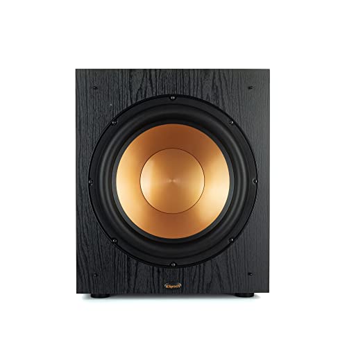 Black Subwoofer Speaker Pair V4685
