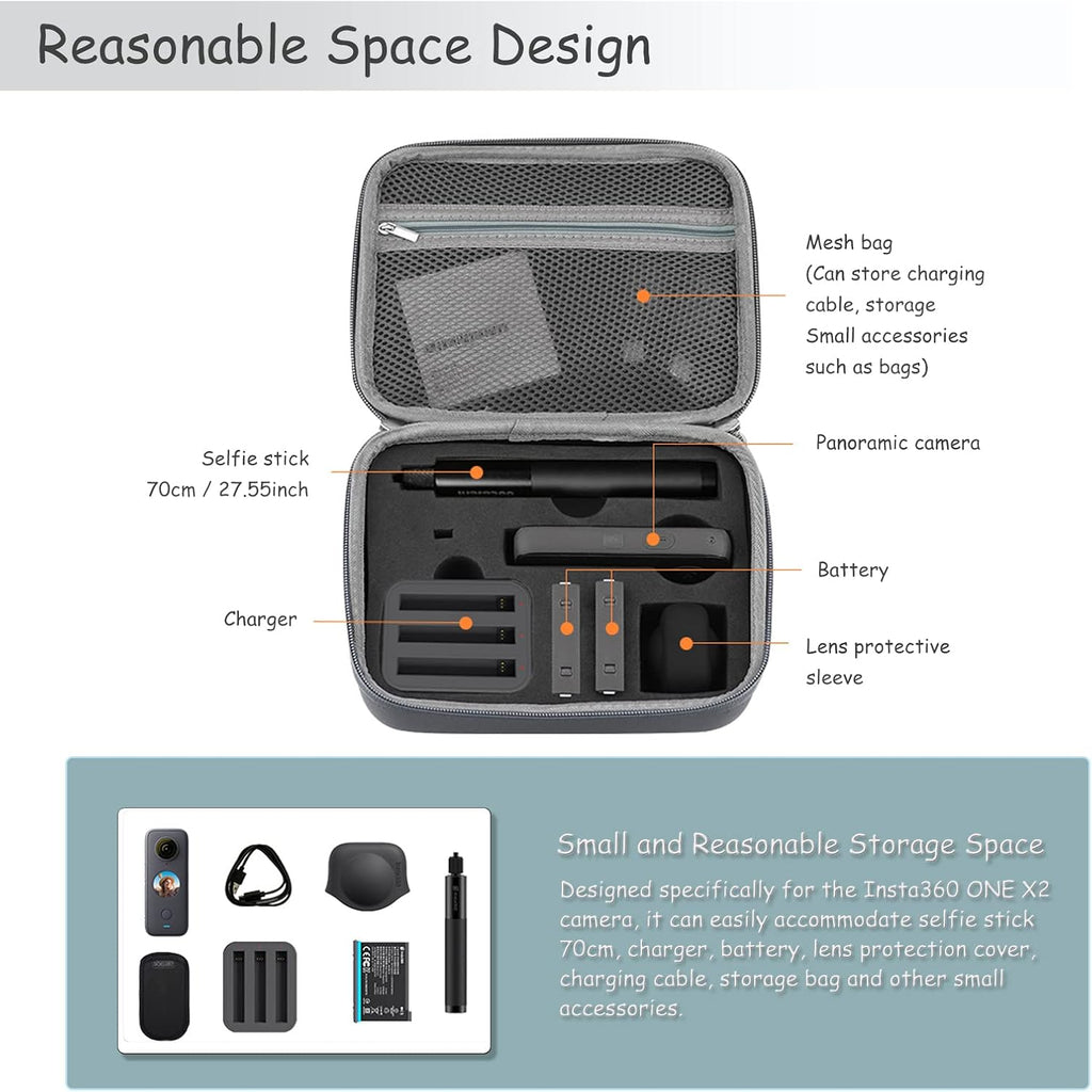 Grey EVA Camera Carrying Case W30492