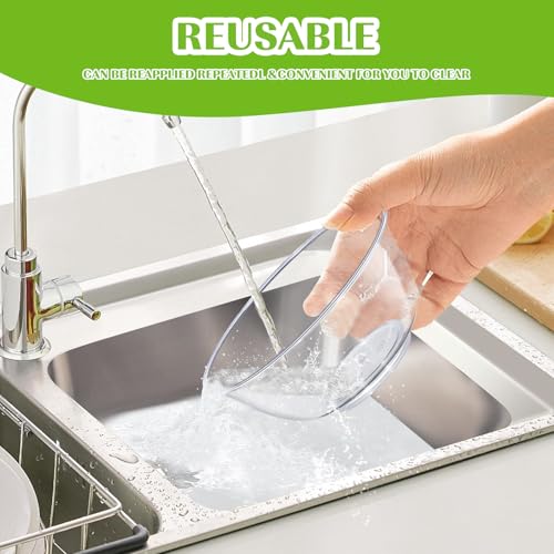 12 oz Clear Plastic Bowls 100 Pack Disposable Hard Small Bowls I55240