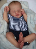 Soft Vinyl Reborn Baby Doll with Cloth Body E337
