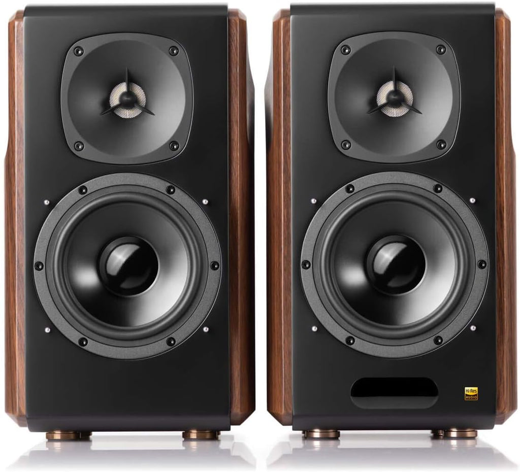 Powered Bluetooth Bookshelf 2.0 Speakers J51436