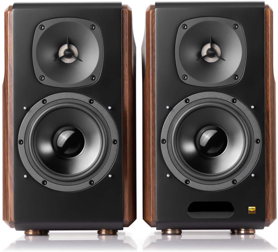 Powered Bluetooth Bookshelf 2.0 Speakers J51436