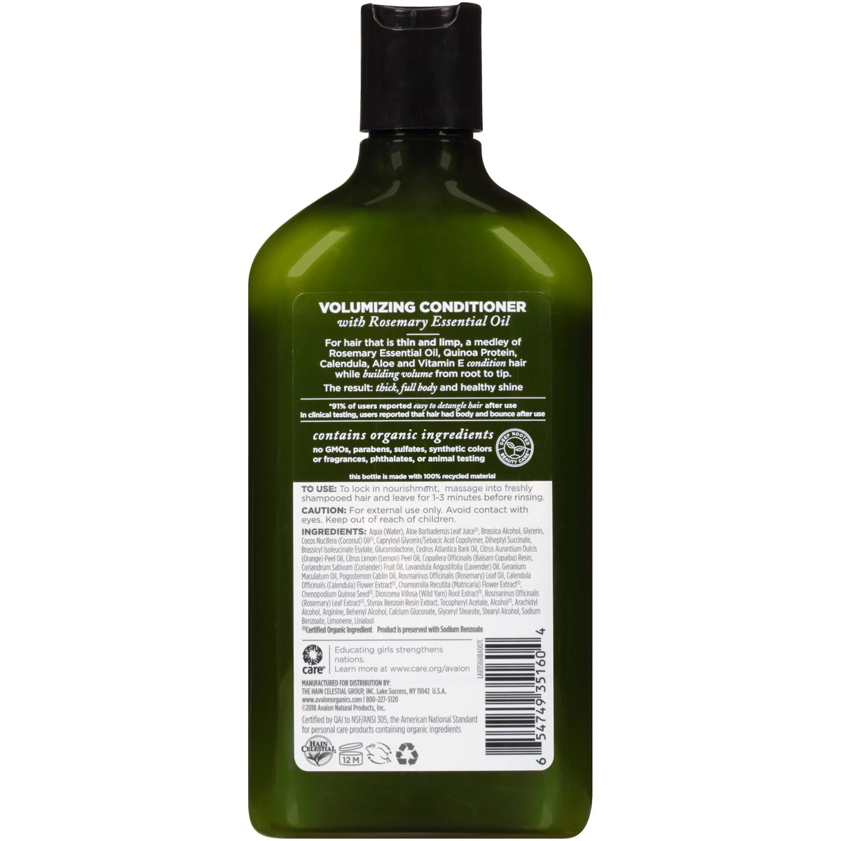 Rosemary Volumizing Conditioner, 11 fl oz Y380172