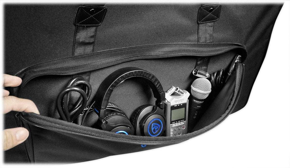 Rolling Speaker Bag with Handle and Wheels N19890