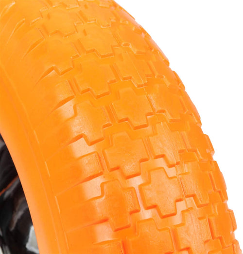 16 Tool Car Solid Foaming Wheel Yellow Pack of 2 U97669