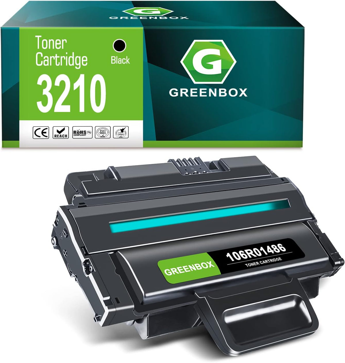 Remanufactured Toner Cartridge Replacement 1 Black T2480
