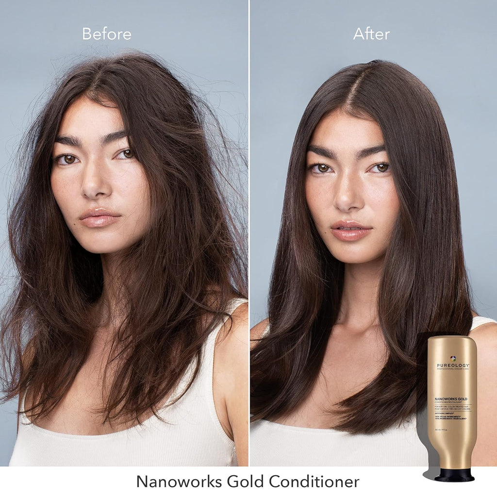 Nanoworks Gold Shampoo & Conditioner Bundle 33.8 Fl. Oz. F421