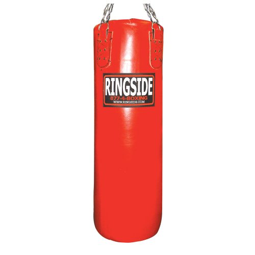 Leather Heavy Bag with Chain and Swivel J1140