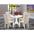 5 Pc Dining Set with Round Table and 4 Chairs A567591