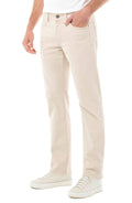 Sand Relaxed Straight Twill Pants I195229