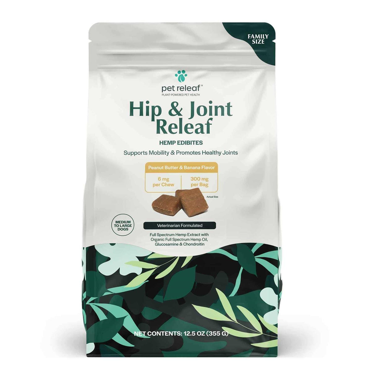 Hip & Joint Peanut Butter & Banana Dog Treats C696