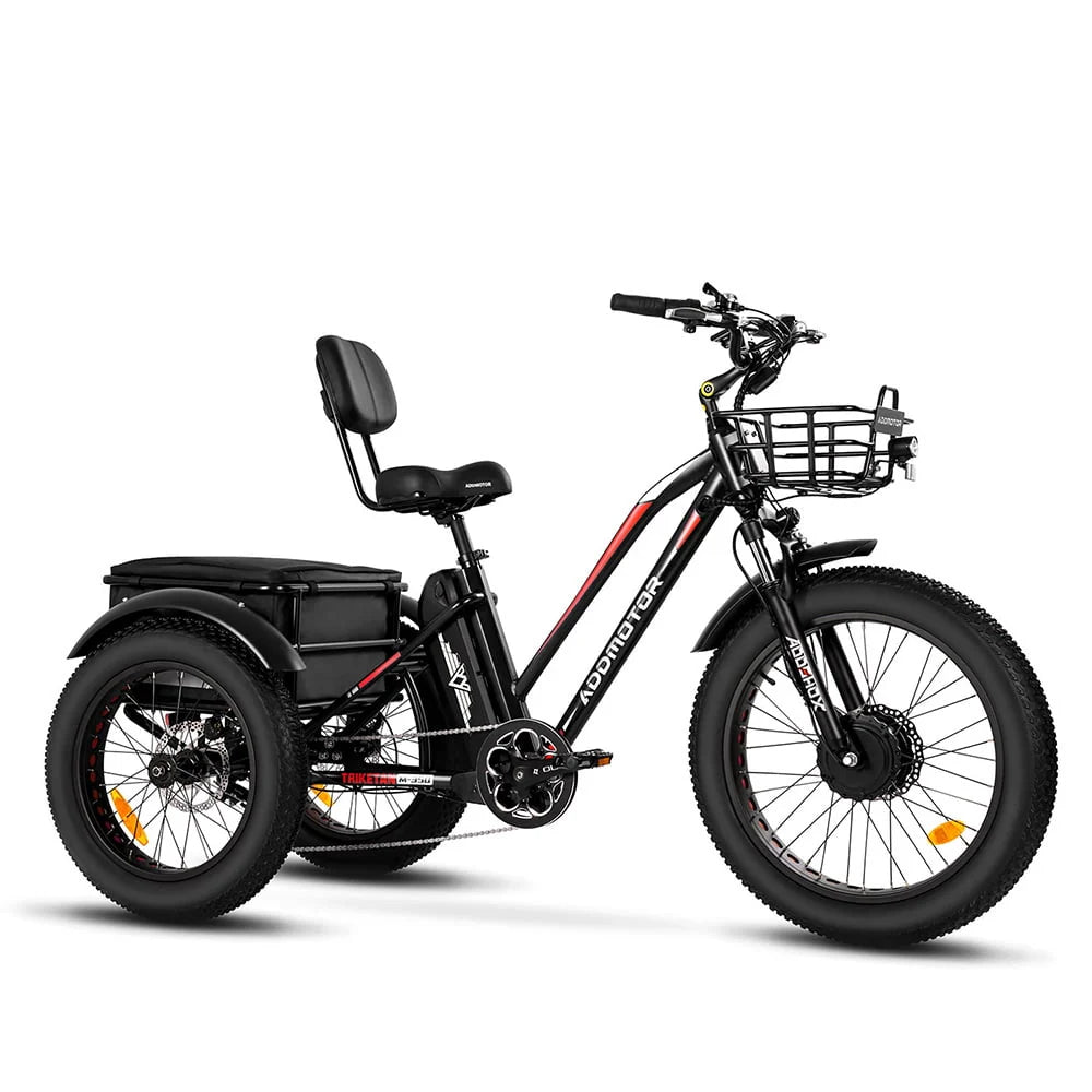 White Electric Tricycle B2121
