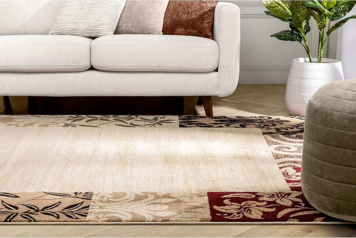Beige 9x13 Rug S511481
