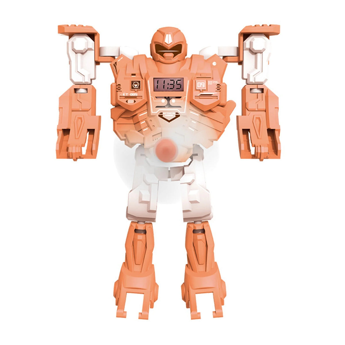 Digital Watch 3 In 1 Deformation Robot with Fan D8179