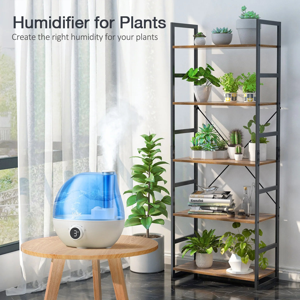 2.3L Ultrasonic Cool Mist Humidifier P611093