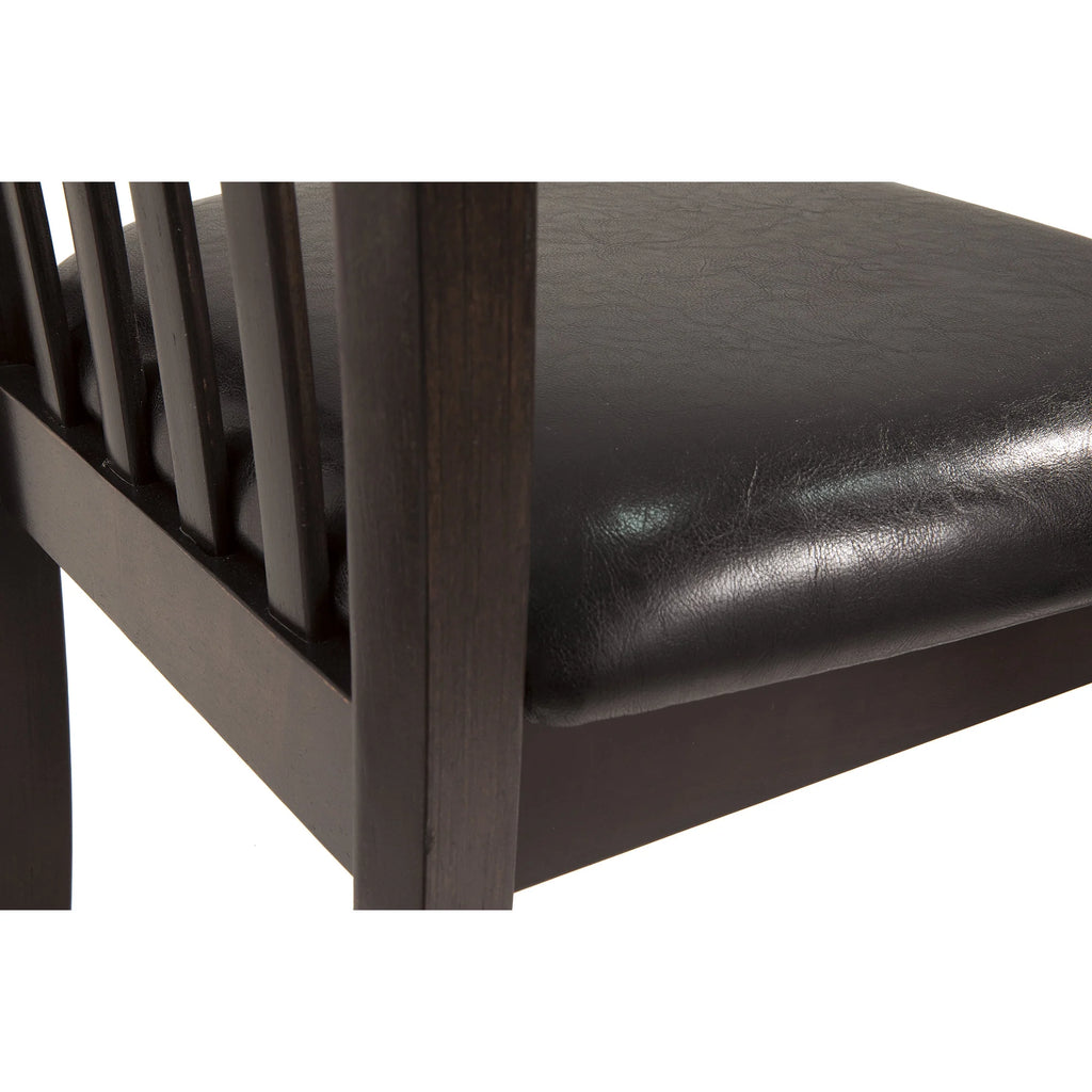 Dark Brown Dining Room Chair, Set of 2 V99398