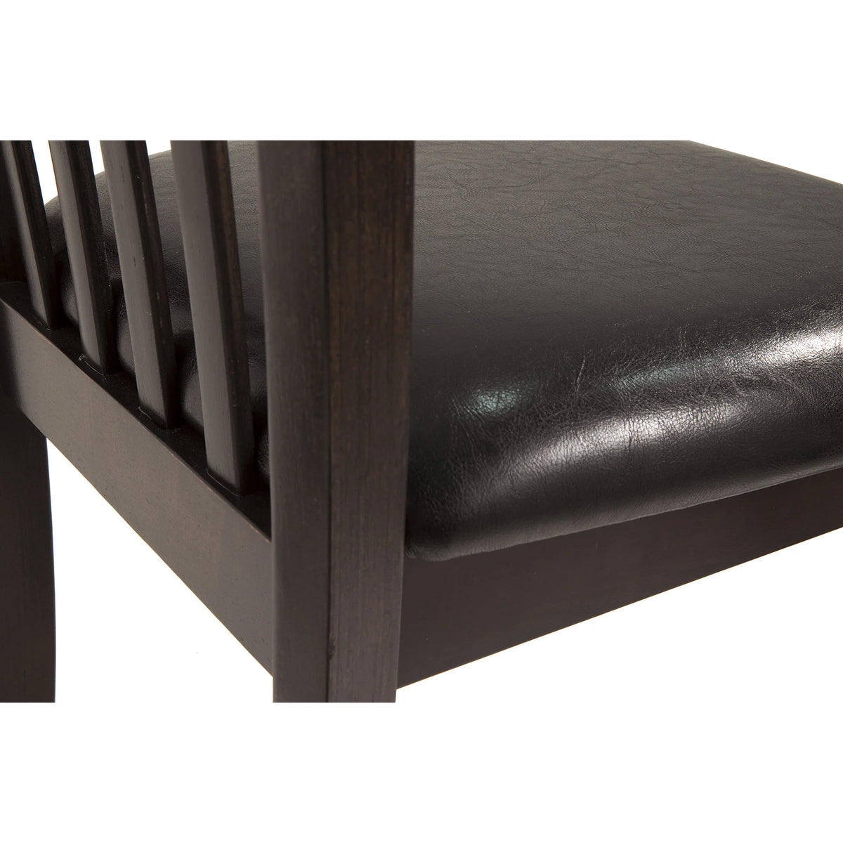 Dark Brown Dining Room Chair, Set of 2 V99398