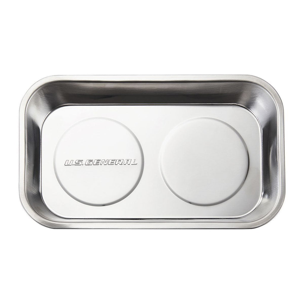 9-1/2 in. x 5-1/2 in. Magnetic Stainless Steel Parts Tray M13060
