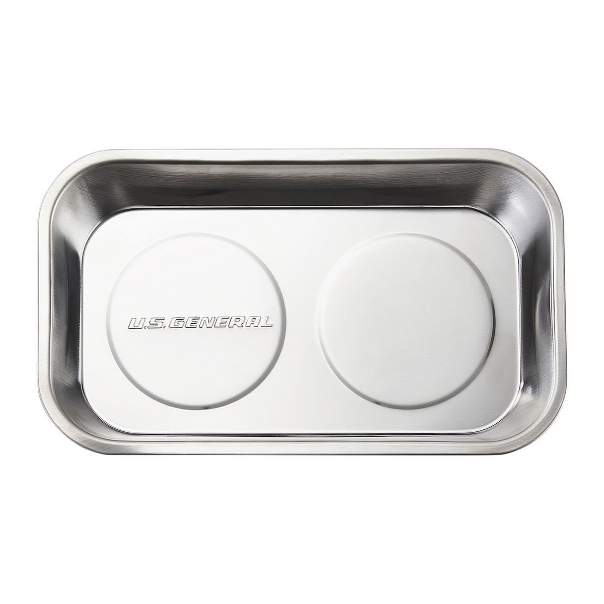9-1/2 in. x 5-1/2 in. Magnetic Stainless Steel Parts Tray M13060