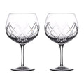 Clear 22 oz Gin Balloon Glass Pair U76632