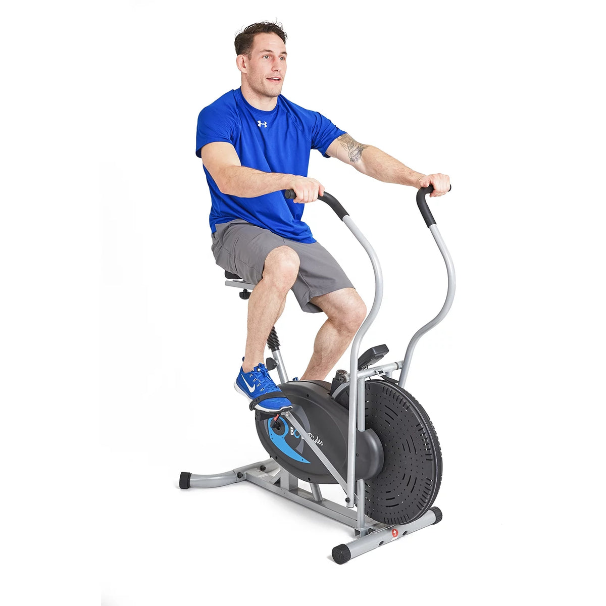Upright Exercise Fan Bike with Softer Seat W985