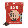 Beef with Bone Broth Flavored Jerky Dog Treats N55738