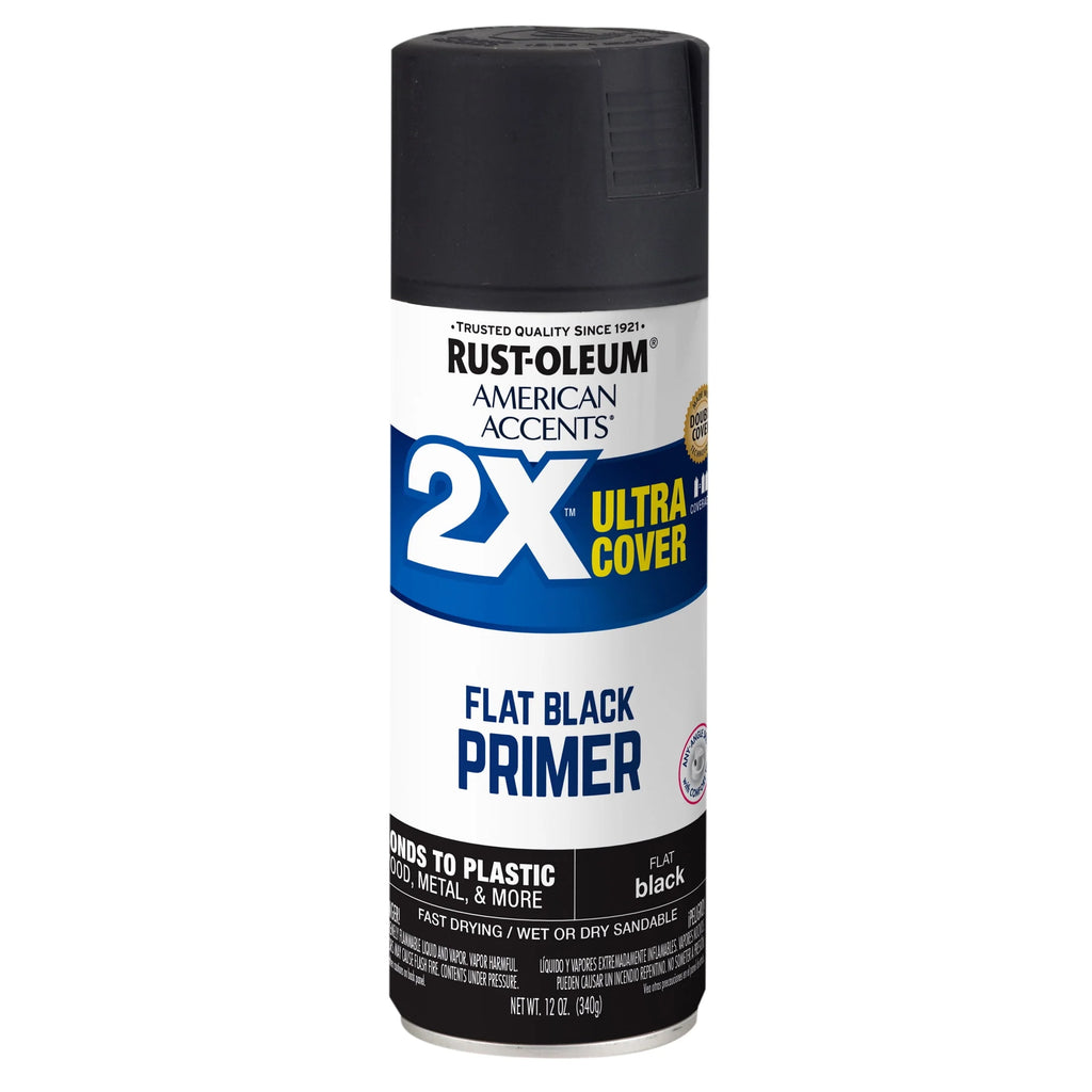 Flat Gray Primer Spray Paint 12 oz F135636