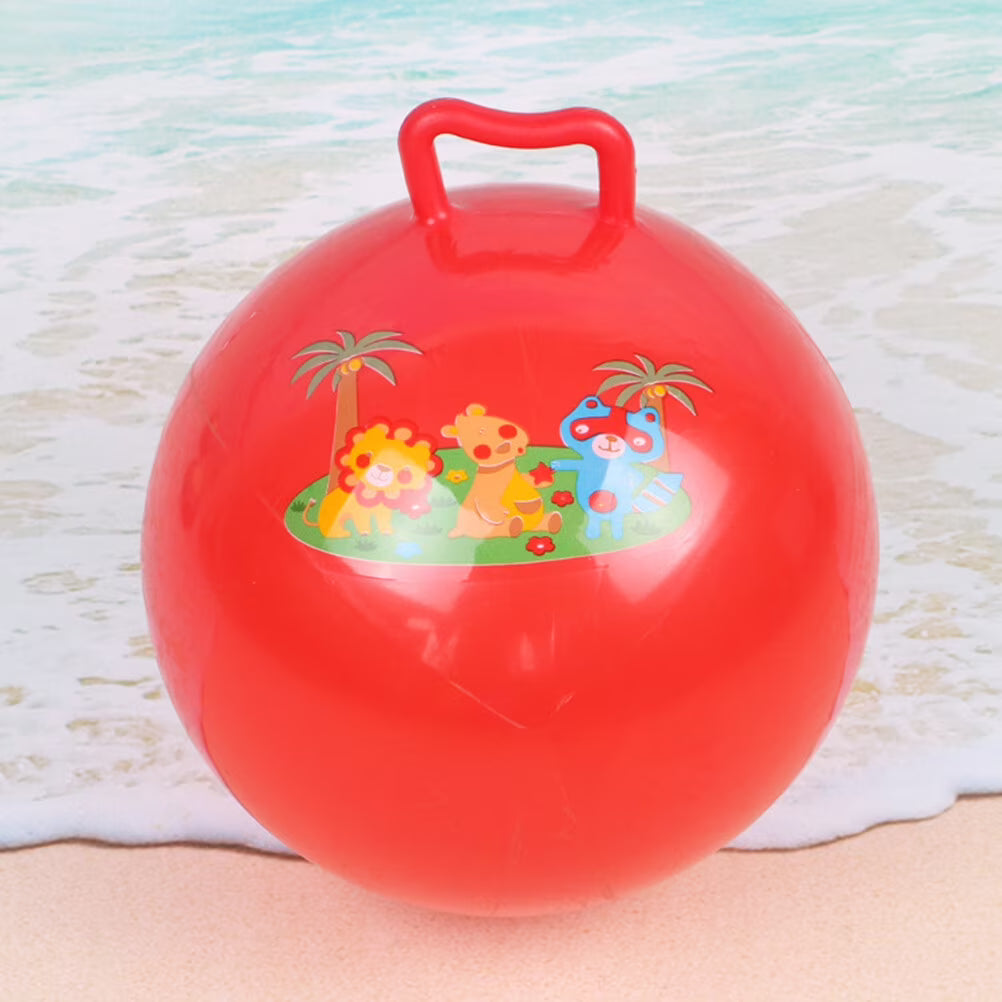 Children Inflatable Bounce Jumping Hopper Hop Ball 25cm R384946