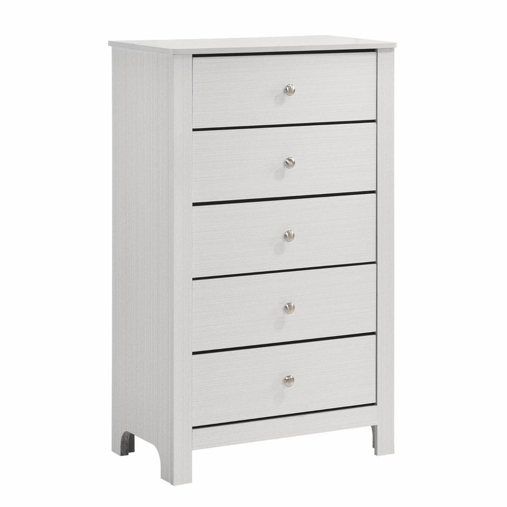 White 5-Drawer Chest M53601
