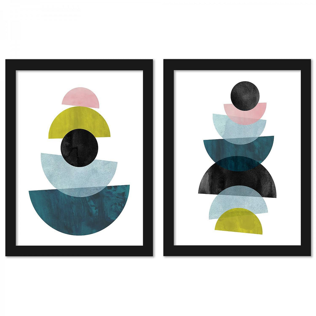 Black Framed Print Set C66815