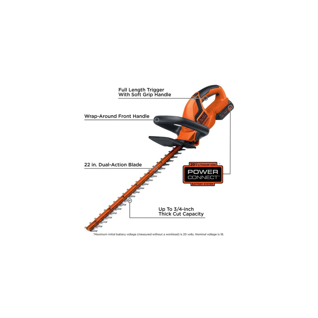 Cordless Lithium 22 in. Hedge Trimmer V17441