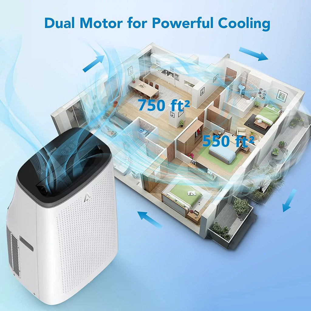 Portable Air Conditioner 8000 BTU White K186