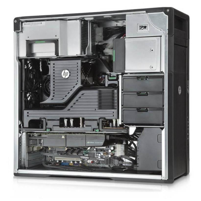 HP Z620 Workstation E5-2643 Quad Core 3.3Ghz 16GB 1TB SSD Dual DVI Win 10 Y890