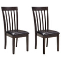 Dark Brown Dining Room Chair, Set of 2 V99398