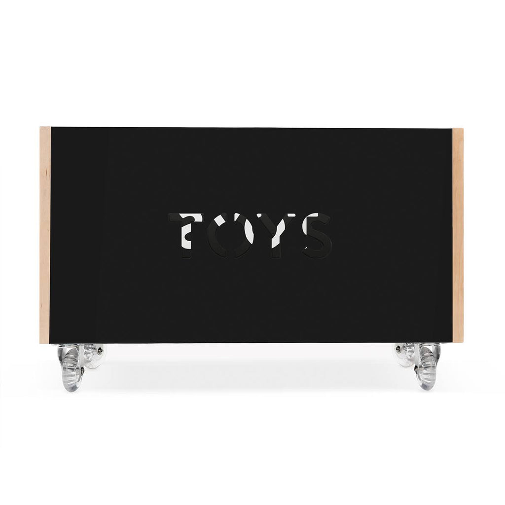 Toy Box Chest on Casters, Birch / White S465